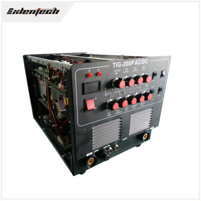 TIG AC DC 변환장치 알루미늄 용접 기계 200 Amp 원격 발 제어