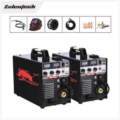 탄소 강철을 위해 휴대용 플럭스 코어 200 Amp 변환장치 Mig 용접공